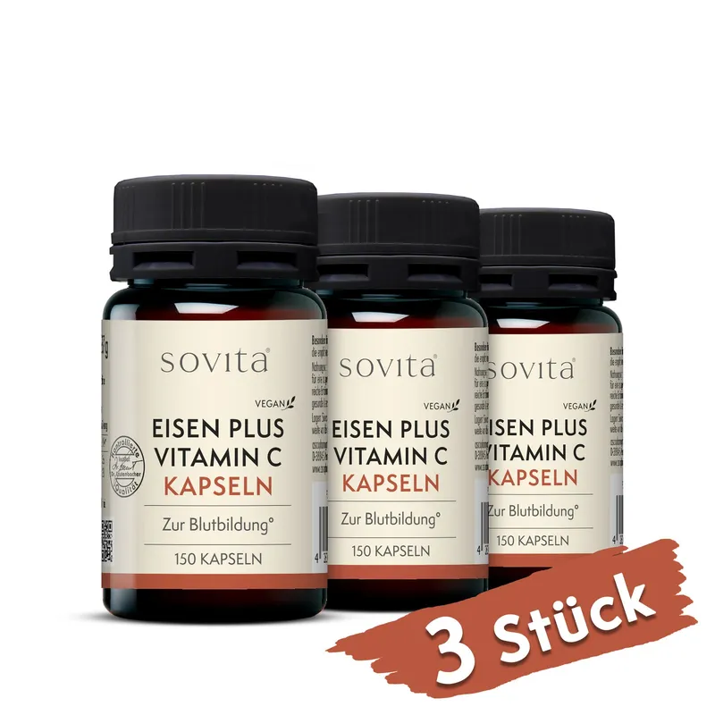 ascopharm gmbh sovita Eisen Plus Vitamin C Kapseln