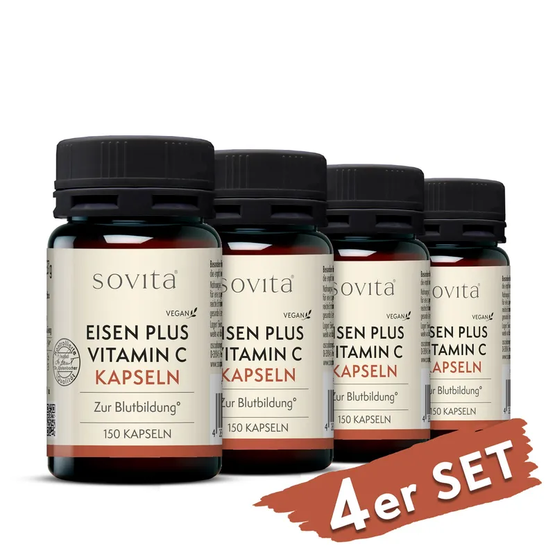 ascopharm gmbh sovita Eisen Plus Vitamin C Kapseln