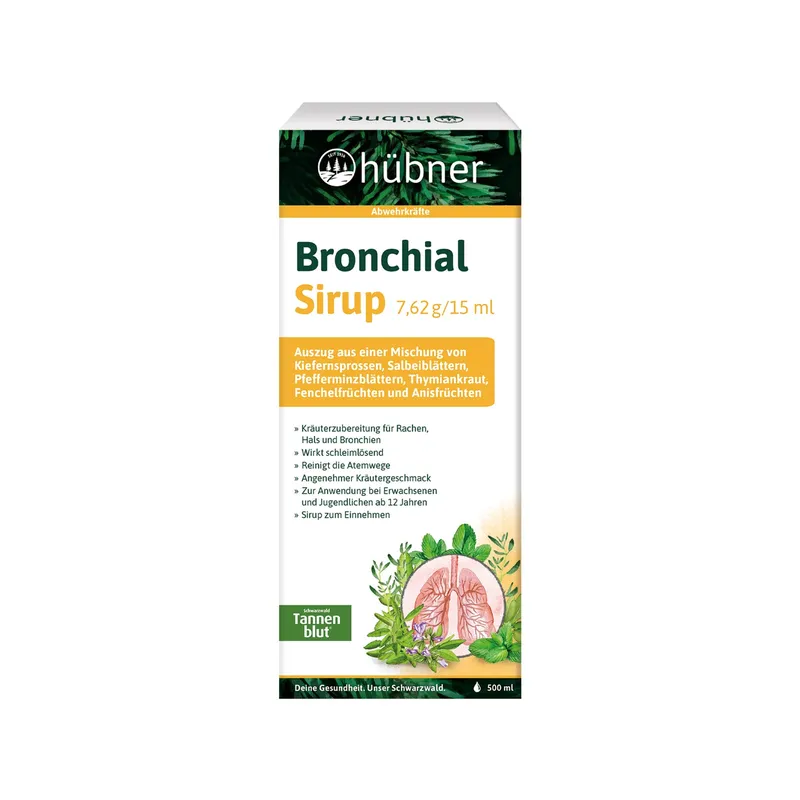 Hübner Bronchial Sirup (500 ml)
