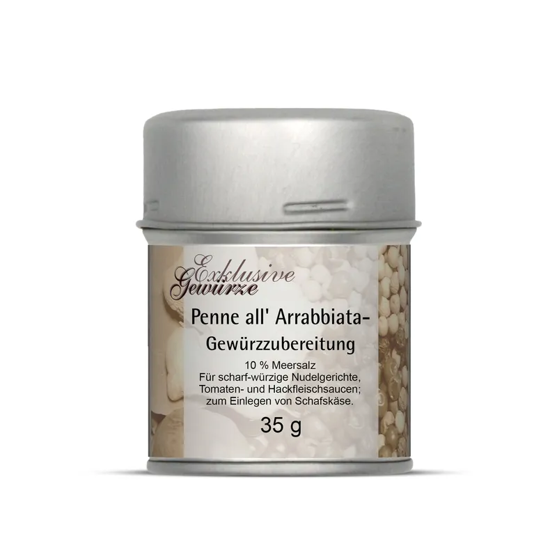 Abtswinder Penne all´ Arrabbiata-Gewürzzubereitung