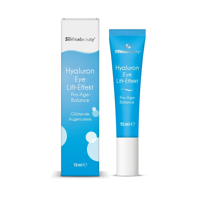 sovita Hyaluron Eye Lift-Effekt
