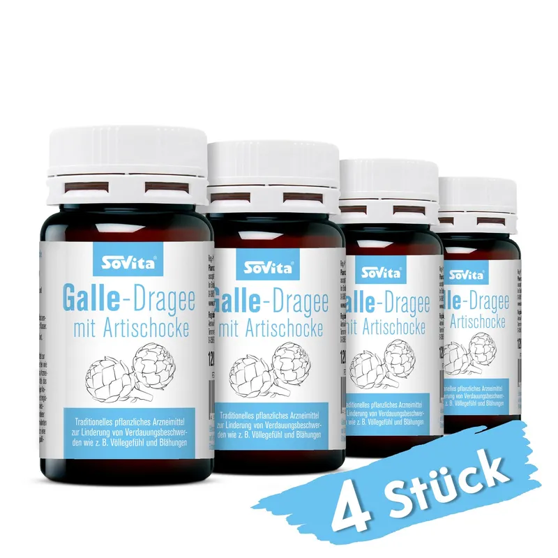 sovita Galle-Dragee mit Artischocke