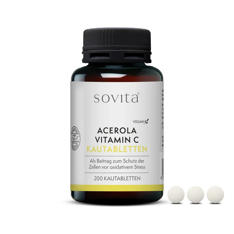 ascopharm gmbh sovita Acerola Vitamin C Kautabletten