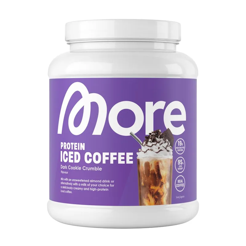 MORE Protein Iced Coffee - Dark Cookie Crumble V1 I 500g