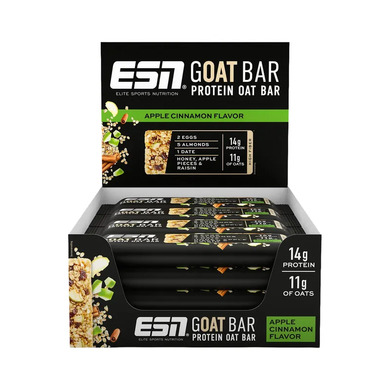 ESN GOAT Bar Apple Cinnamon | 12 x 55g