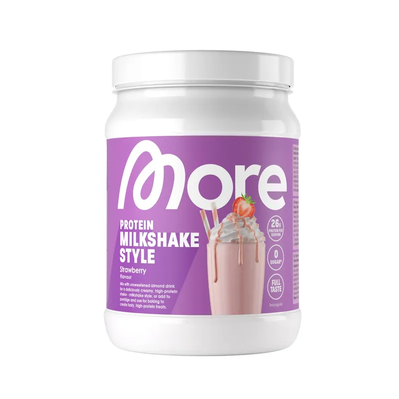 MORE Protein Milkshake Style Strawberry | 360g