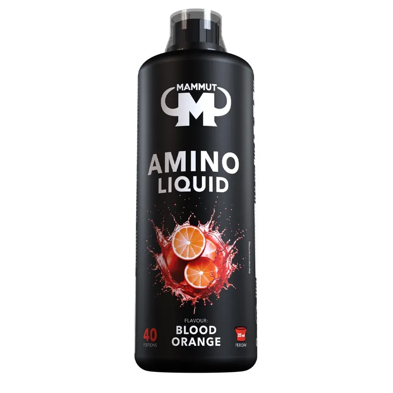 Mammut Nutrition Amino Liquid - Blutorange - 1000 ml Flasche – 1000ml