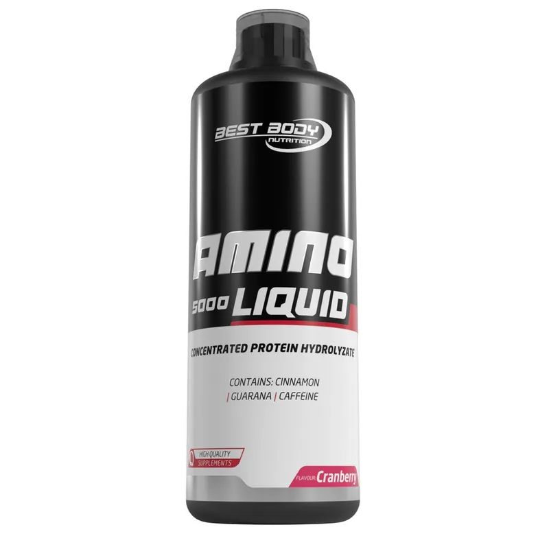 Best Body Nutrition Amino Liquid 5000 - Cranberry - 1000 ml Flasche – 1000ml