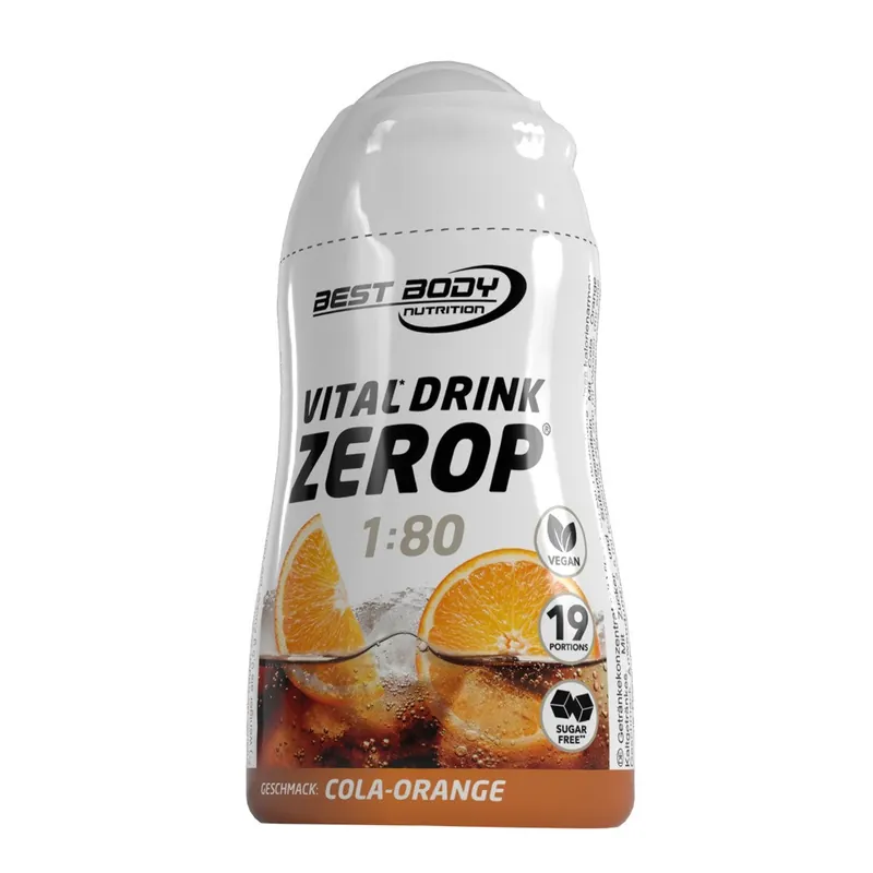 Best Body Nutrition - Vital Drink Zerop - 48ml Squeeze Flasche