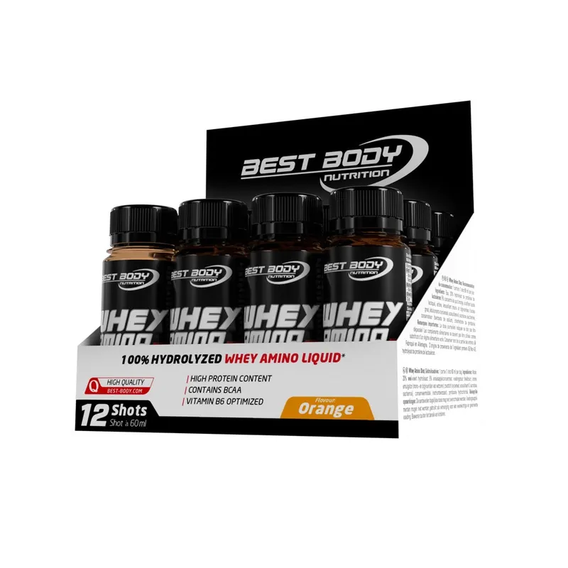 Whey Amino Shot - Orange - 12 Shots à 60 ml