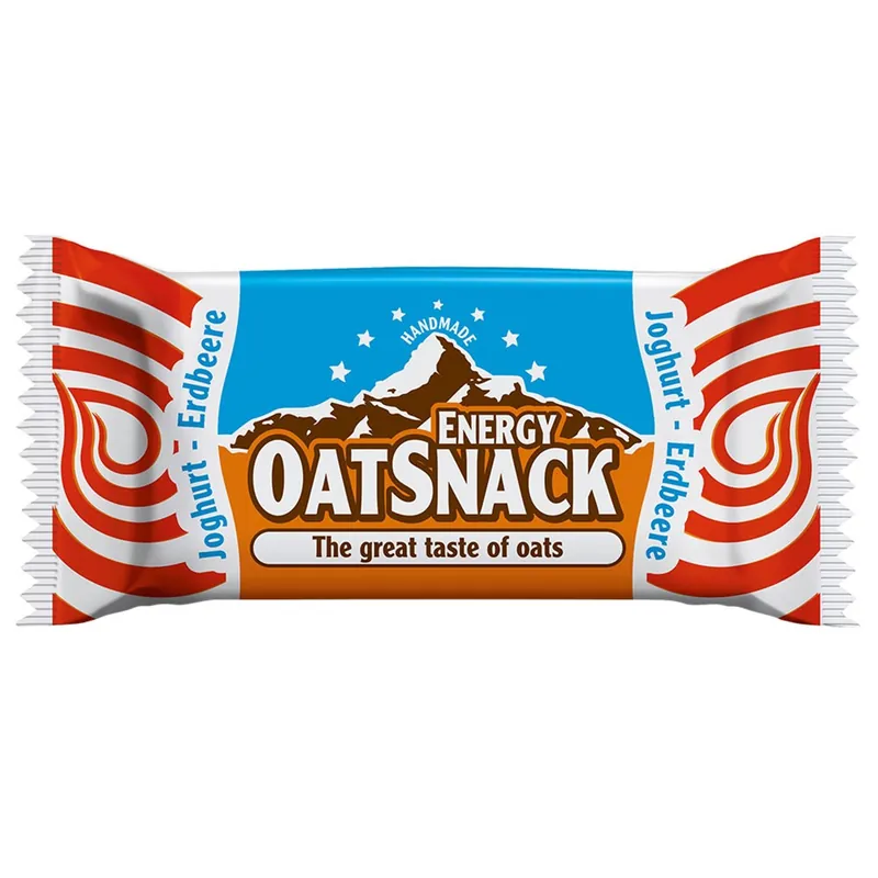 Oat Snack Riegel Faltschachtel / Joghurt Erdbeere