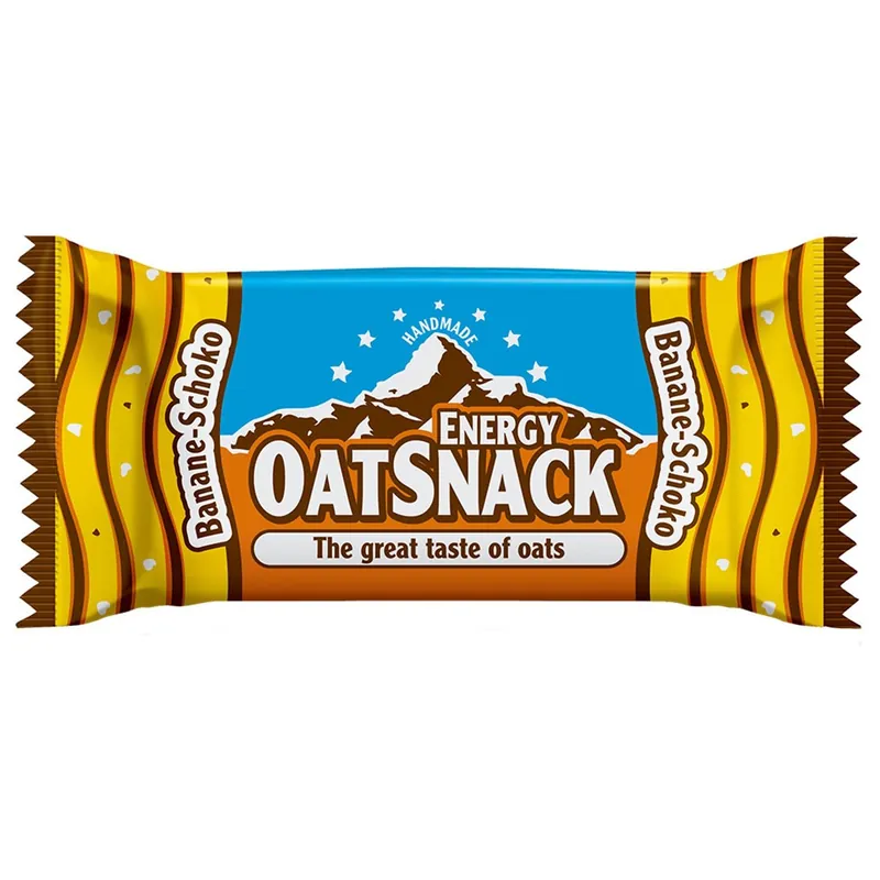 Oat Snack Riegel Faltschachtel / Banane Schoko