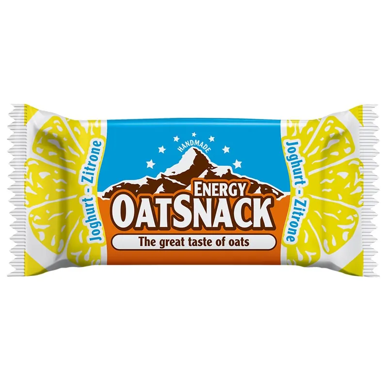Oat Snack Riegel Faltschachtel / Joghurt Zitrone
