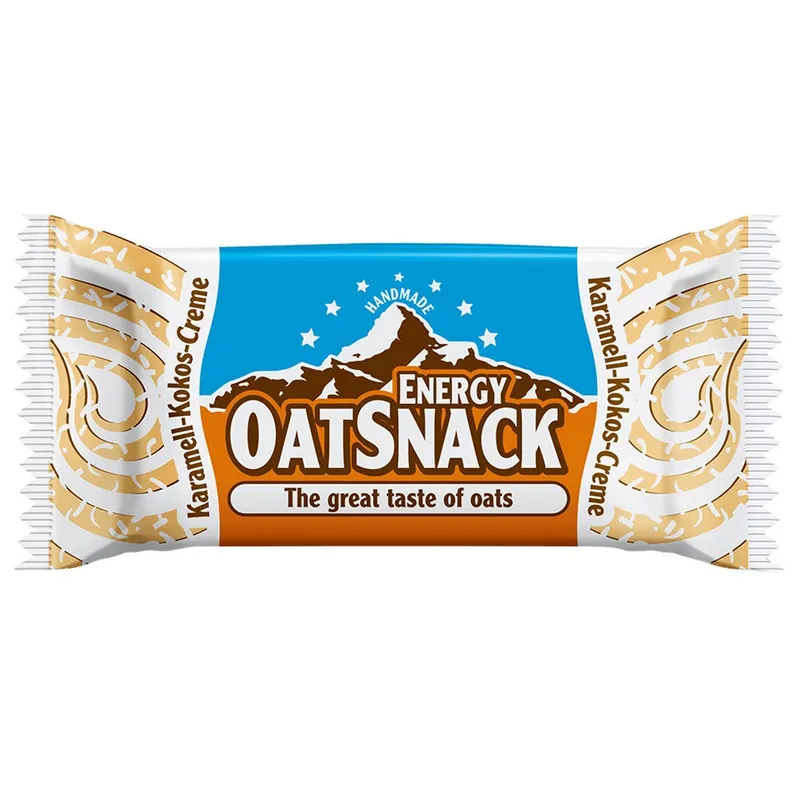 Oat Snack Riegel Faltschachtel / Karamell Kokos Creme