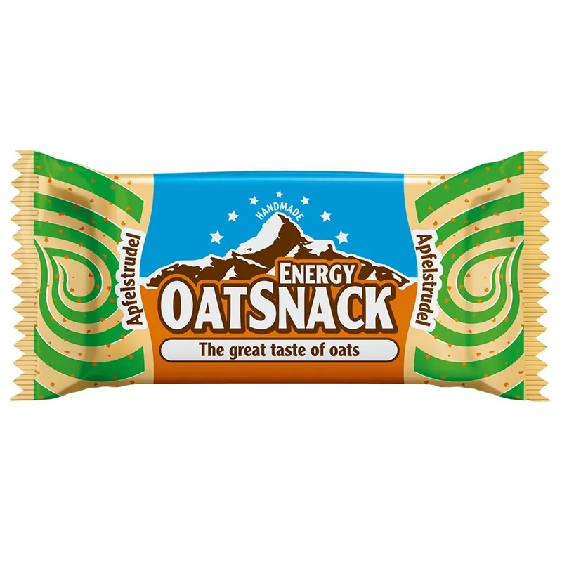 Oat Snack Riegel Faltschachtel / Apfelstrudel