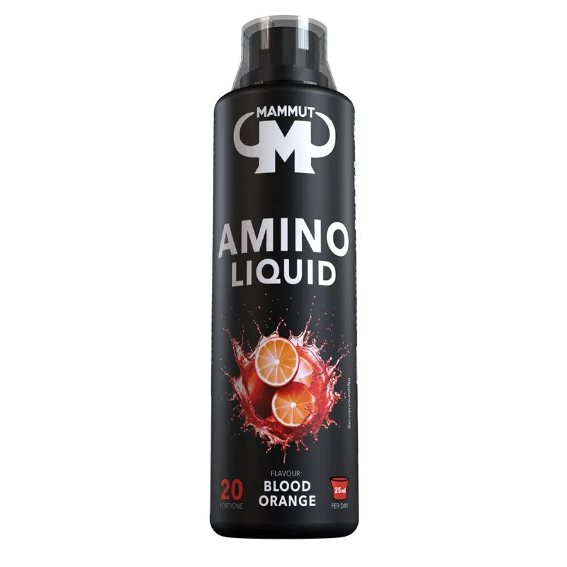 Mammut Nutrition Amino Liquid - Blutorange - 500 ml Flasche – 500ml