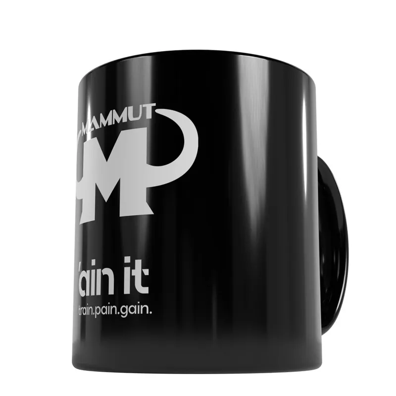 Tasse schwarz - Design Mammut Nutrition