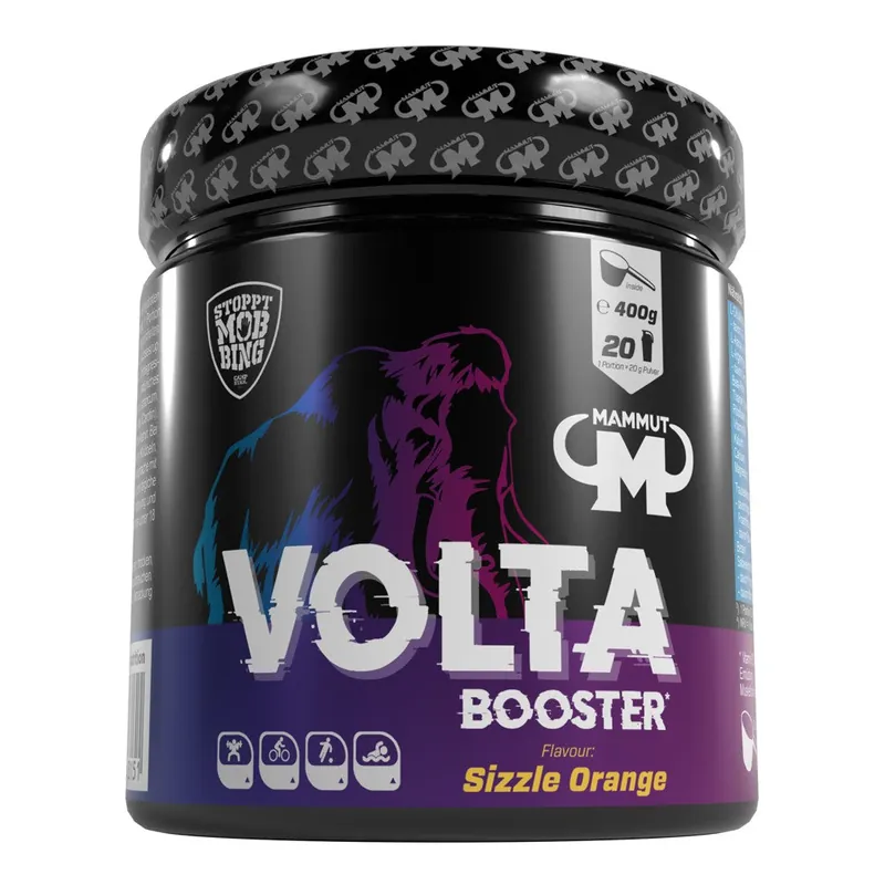 Volta Pre-Workout Booster - Sizzle Orange - 400g Dose