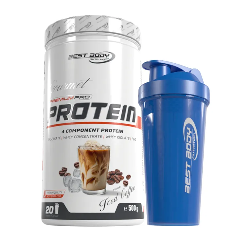 500 g Gourmet Protein Bundle Protein Shaker / Blackberry Yoghurt