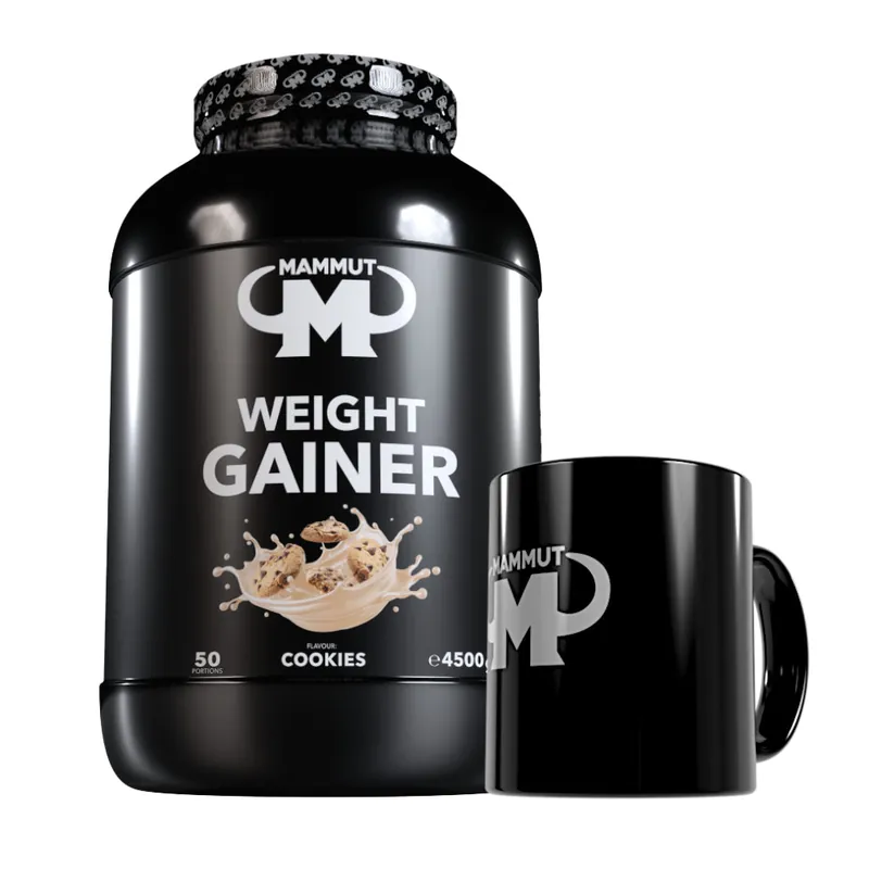 4,5 kg Weight Gainer Bundle Protein Shaker / Vanille