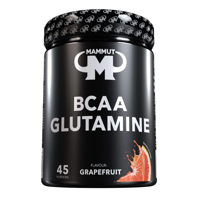 BCAA Glutamine Powder - Grapefruit - 450 g Dose