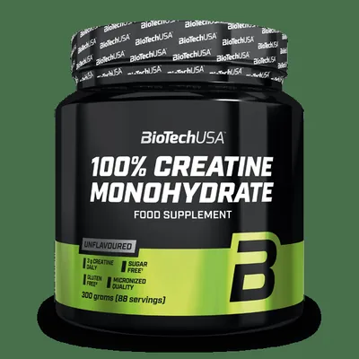 BIOTECH USA 100% Creatine Monohydrate – 300 g