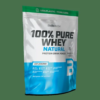 100% Pure Whey Natural Molkenprotein-Konzentrat Getränkepulver - 900 g