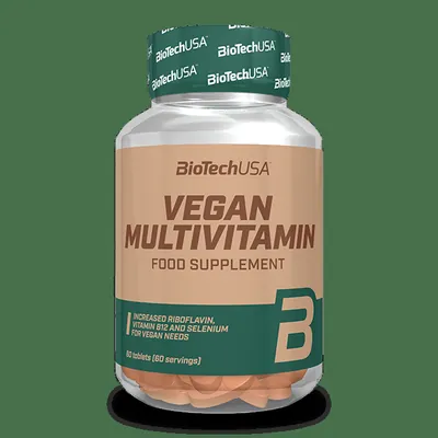 Vegan Multivitamintabletten - 60 Stück Tablette