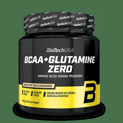 BIOTECH USA BCAA + Glutamine Zero - 480 g – 480g