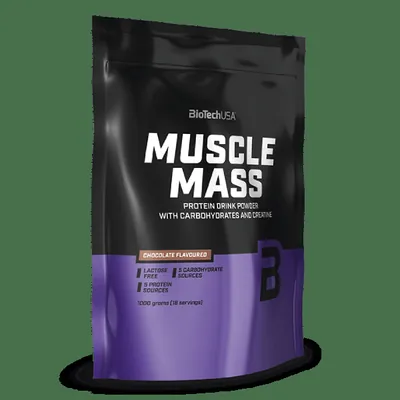 Muscle Mass kohlenhydrat- und eiweißhaltiges Getränkepulver - 1000 g