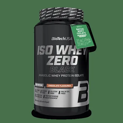 Iso Whey Zero Black Getränkepulver auf Basis von Molkeproteinisolat - 908 g