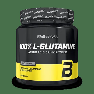 BIOTECH USA 100% L-Glutamine - 500 g – 500g