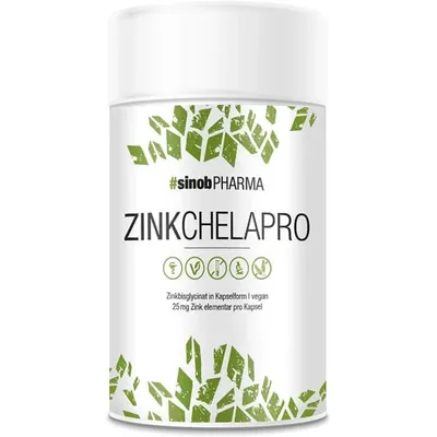 sinob Zink Chelapro 60 Vegane Kapseln