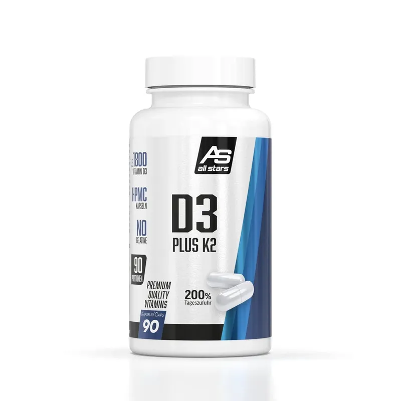 All Stars Pure D3+K2 (90 Kapseln)