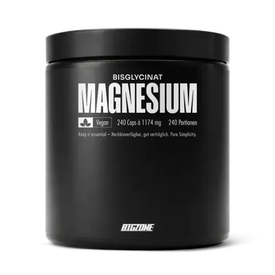 Big Zone - Magnesium Bisglycinat - 240 Kapseln