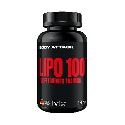 Body Attack - LIPO 100® - 120 Kapseln