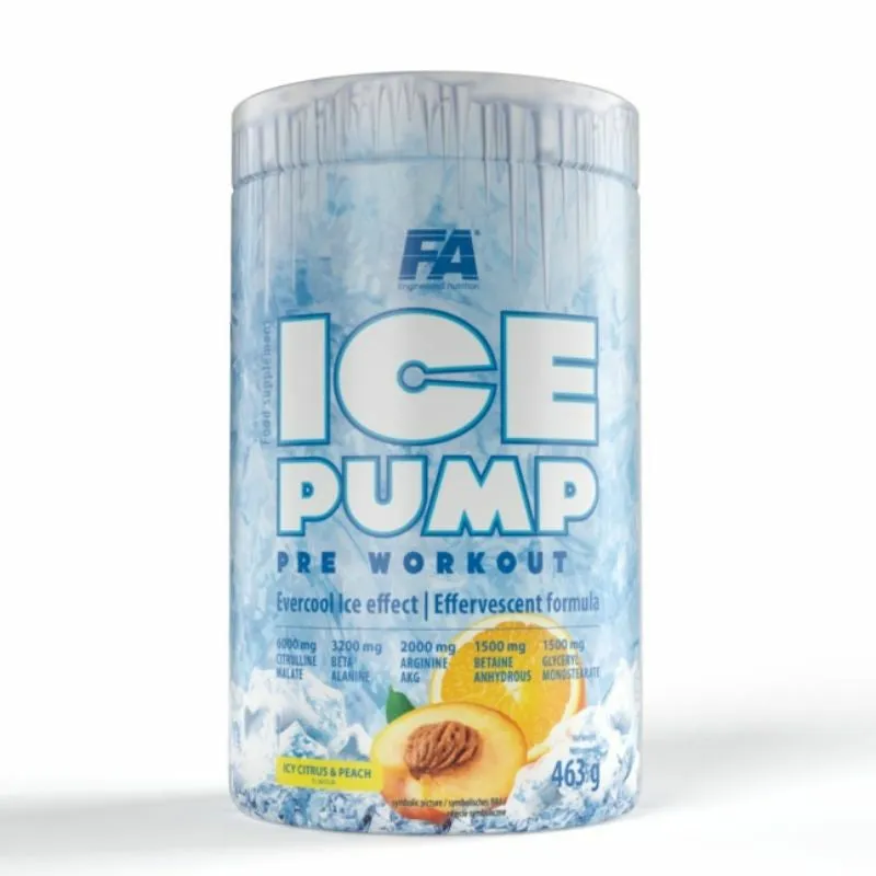 ICE Pump Pre Workout Booster 463g