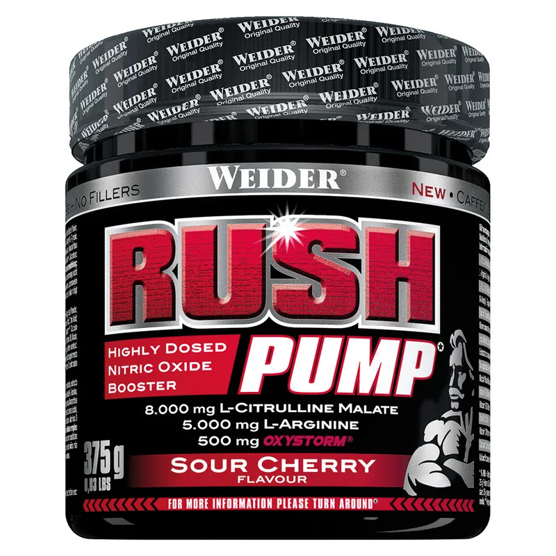Weider Rush Pump Pre-Workout Booster Sauerkirsche