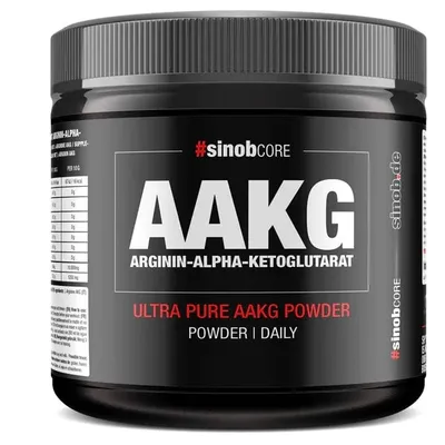 #sinob CoreLine ULTRA PURE AAKG POWDER, 300 g Dose