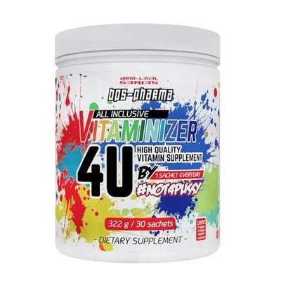 BPS Pharma VITAMINIZER 4U, 322 g Dose, 30 Packs