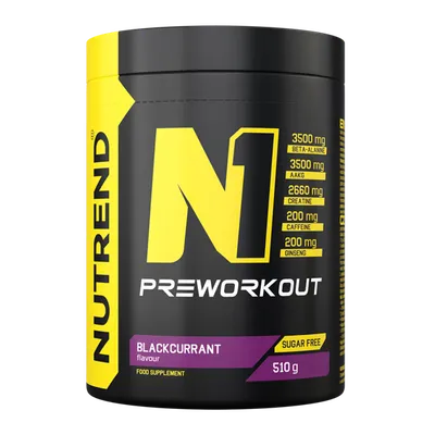 Nutrend N1 Pre Workout 510g