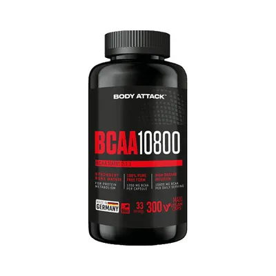 Body Attack BCAA 10800 - 300 Kapseln