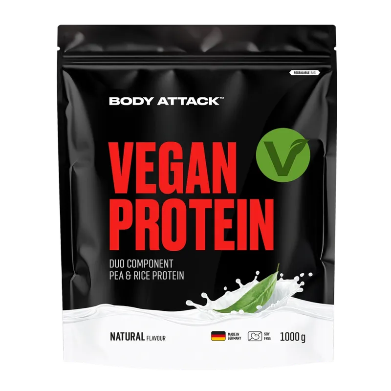 Body Attack - Vegan Protein - 1000g