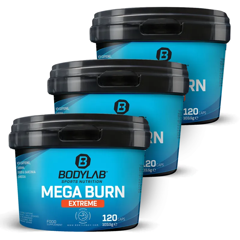 3 x Mega Burn Extreme (je 120 Kapseln)