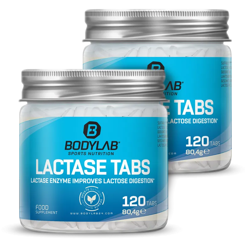 2 x Lactase Tabs (je 120 Tabletten)