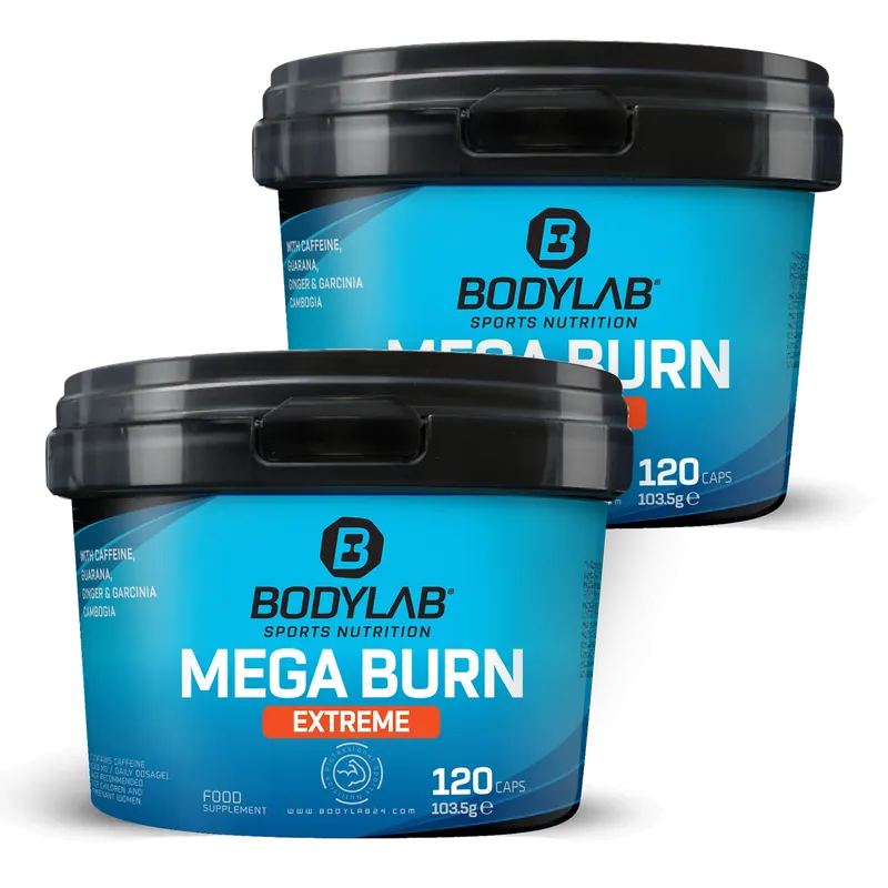 2 x Mega Burn Extreme (je 120 Kapseln)