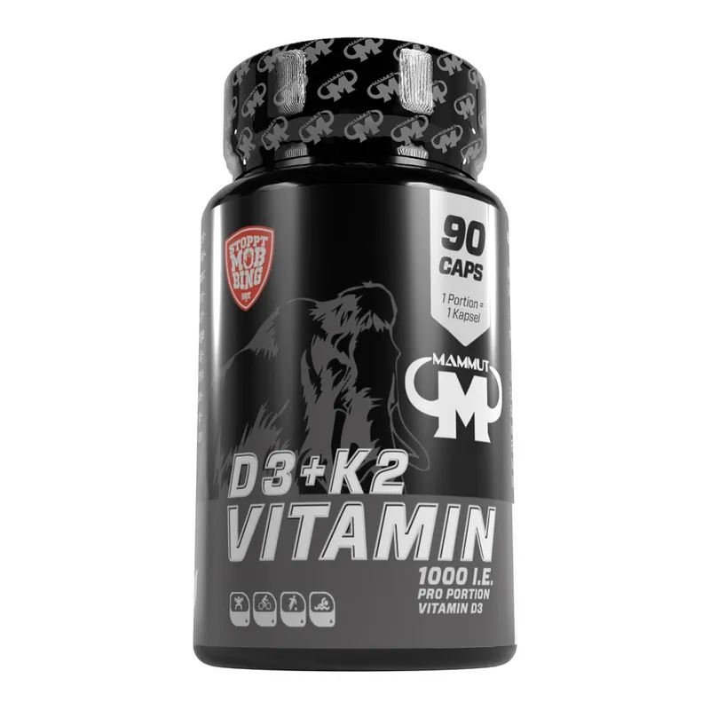 Vitamin D3+K2 (90 Kapseln)
