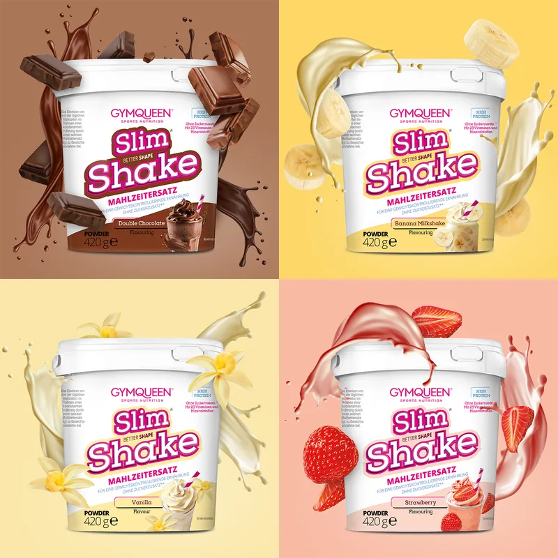 Slim Shake 4er Pack