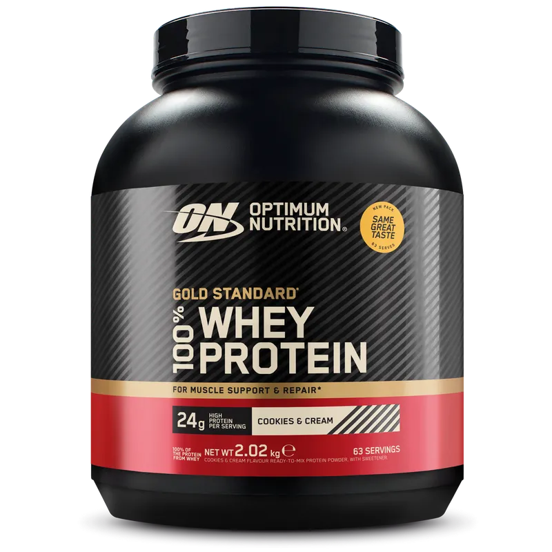 Optimum Nutrition Gold Standard 100% Whey Protein Powder – 2040g