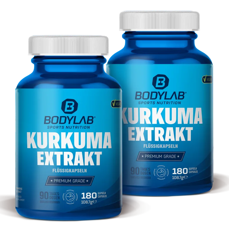 2 x Turmeric Extract (je 180 Kapseln)